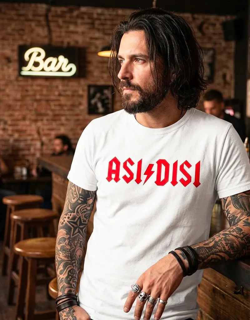 ASI-DISI-BIANCA-R Bianca Scritta Rossa