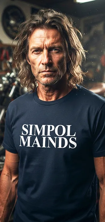 T-shirt Simple Minds | Maglietta Simpol Mainds T-shirt Simple Minds | Maglietta Simpol Mainds