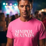 T-shirt Simple Minds originale in cotone di qualità superiore con grafica esclusiva FeikStor©