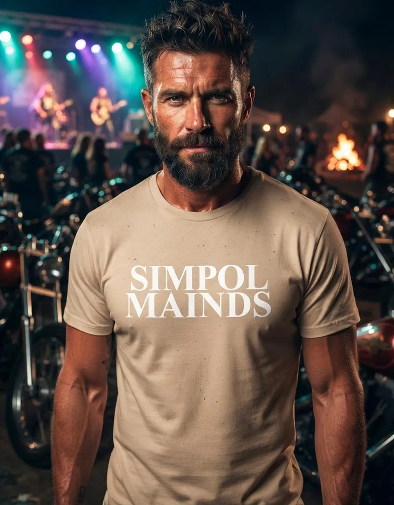 T-shirt Simple Minds originale in cotone di qualità superiore con grafica esclusiva FeikStor© T-shirt Simple Minds originale in cotone di qualità superiore con grafica esclusiva FeikStor©